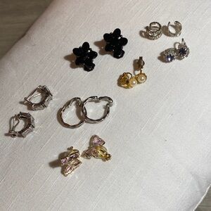 Clip On Earring/Ear Cuff Set